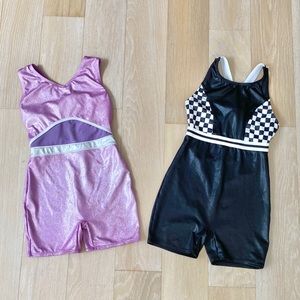 Set of 2 Gymnastics Leotards